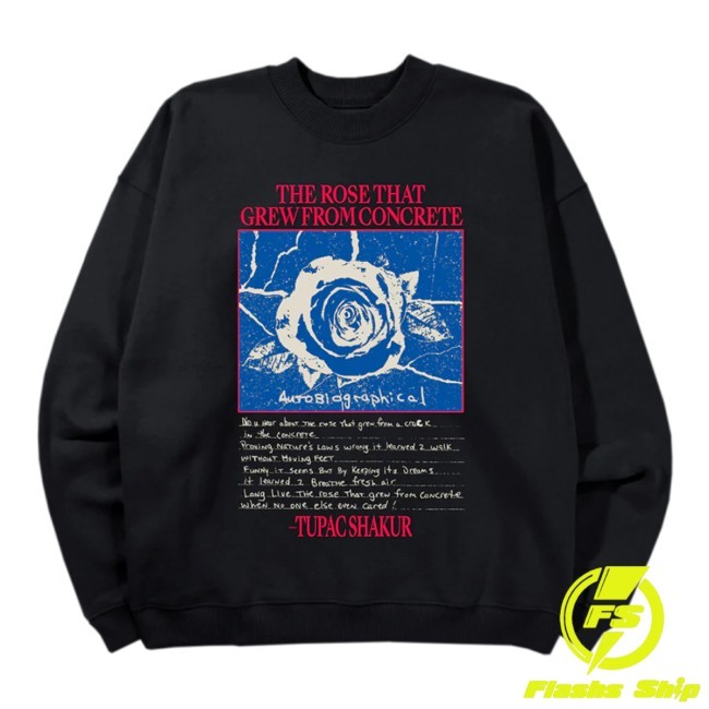 From Concrete Sweatshirt - 2PAC Official Store