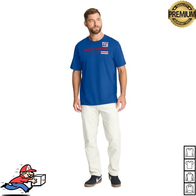 Official New York Giants Bulls Merch Men's Fanatics Royal New York Giants Chop Block Legacy T Shirt NewYorkGiants Official New York Giants Bulls Apparel Men's Fanatics Royal New York Giants Chop Block Legacy Tee NewYorkGiants