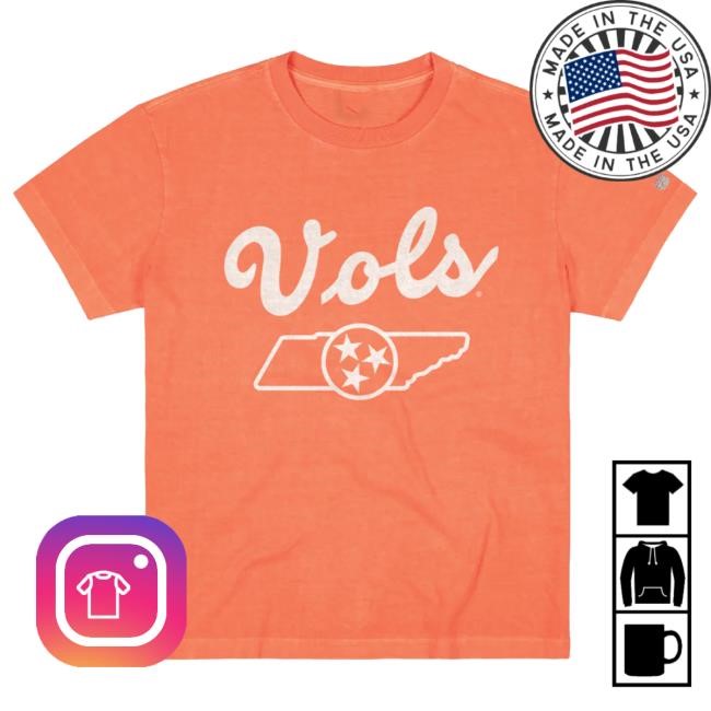 Homefield Apparel SEC Tennessee Basketball 1930's Script Tee Graphic Tennessee Basketball 1930's Script Heavyweight Tee