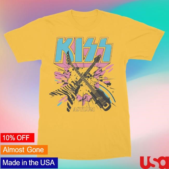 Kiss Asylum World Tour T Shirt Kiss Band Official Merch Store