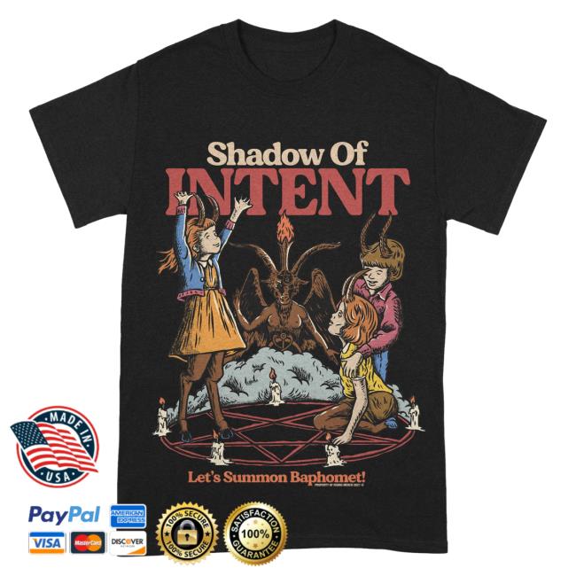 Official Shadow Of Intent Rising Merch Shadow Of Intent - Let's Summon Baphomet T-Shirts Risingmerch