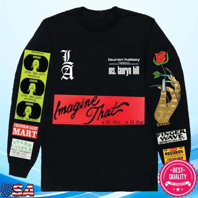 Lauryn Hill Mlh X Lauren Halsey Long Sleeve Shirts Neon | Lauryn Hill Store Official Lauryn Hill Mlh X Lauren Halsey Long Sleeve Neon | Lauryn Hill Store Official