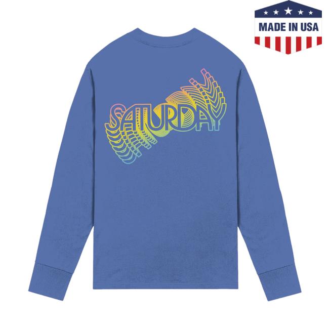 Official Twenty One Pilots Saturday Long Sleeve Tee Shirt Official Twenty One Pilots Merch Saturday Long Sleeve Shirt
