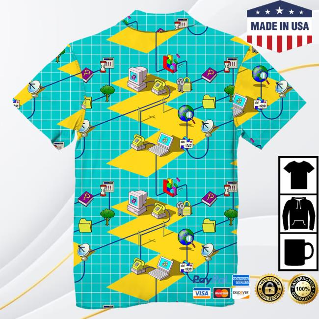 Vapor95 Clothing Store Internet Connection Hawaiian Tee Shirt Official Vapor95 Clothing Store Internet Connection Hawaiian Shirt