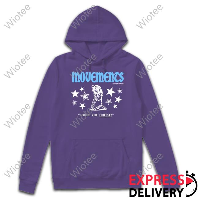 Movements Praying Girl I Hope You Choke Hooded Sweatshirt Official Movements Merch Praying Girl I Hope You Choke Hoodie