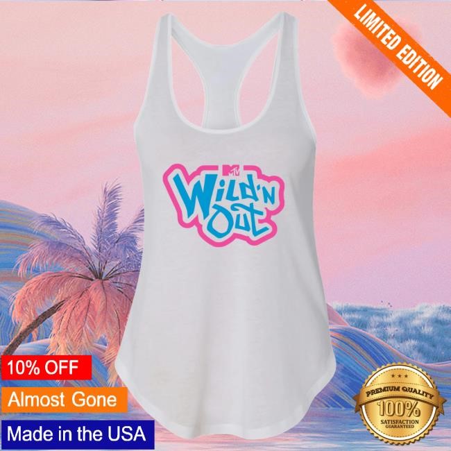 Official Paramount Merch Store Wild 'N Out Neon New School Women's Racerback Tank Tees Paramount Clothing Shop