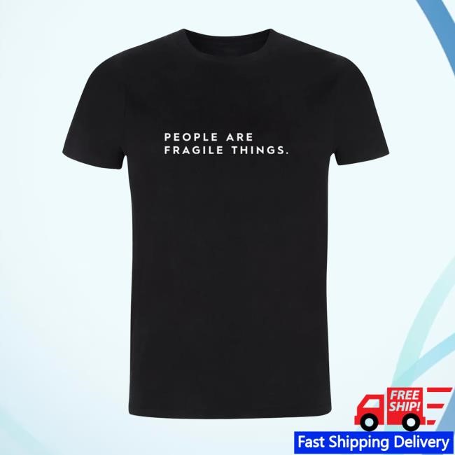 Official Editors Band Merch Store Fragile Black S/S Tee Editors Band