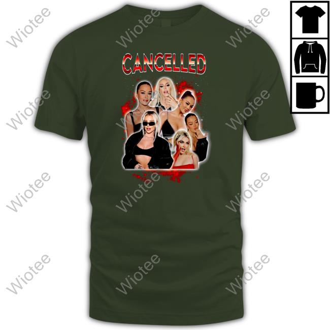 Official The Cancelled Podcast Store Shop Merch Cancelled Tour T-Shirt