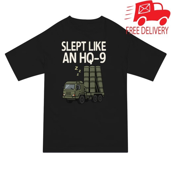 Official Slept Like An Hq-9 Oversized Shirt Kadak