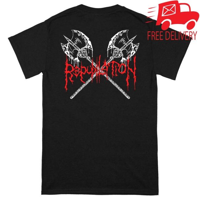 Official Reality Fade Merch Store Repudilation 'Purging Of Impurity' Long Sleeve Shirt