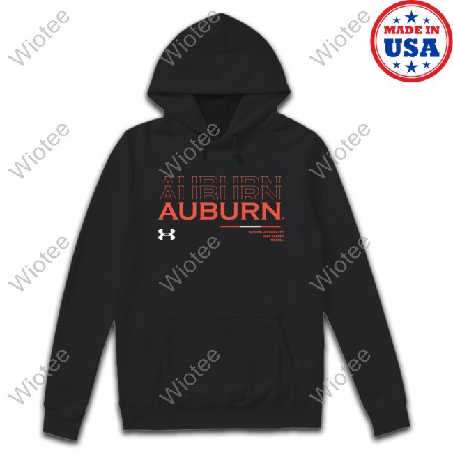 Demarcus Riddick Auburn University X Under Armour Tee Shirt