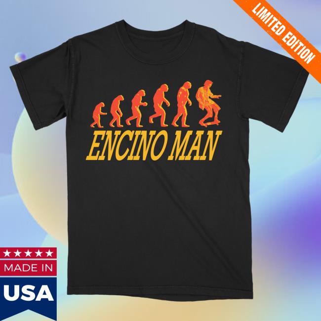 Official Studiohouse Designs Wheez Juice Encino Man Biscuits T Shirt