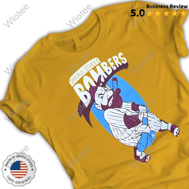 Broad Street Bombers Tee Shirt Broad Street Bombers Shirt