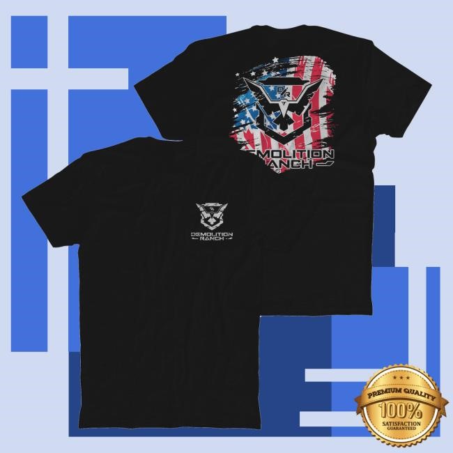 Demolition Ranch Merch Demolition Merica Tees - Bunker Branding Co Demolition Ranch Merch Demolition Merica Short Sleeve - Bunker Branding Co