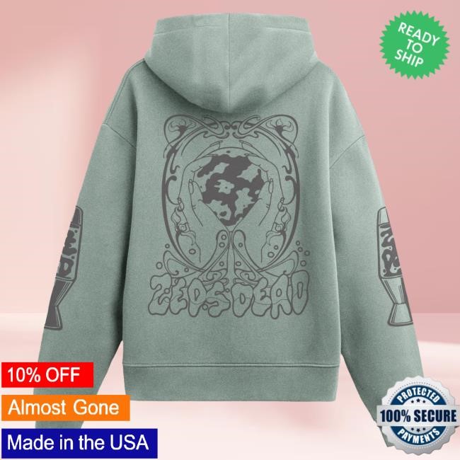 Official Zeds Dead Merch Store Zeds Dead - Lavahh - Heavyweight Attractive Hoodie - Dusty Sage Official Zeds Dead Merch Store Zeds Dead - Lavahh - Heavyweight Hoody - Dusty Sage