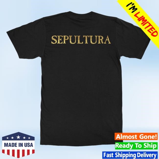 Sepultura Discography New T-Shirt Sepultura 40th Anniversary Merch