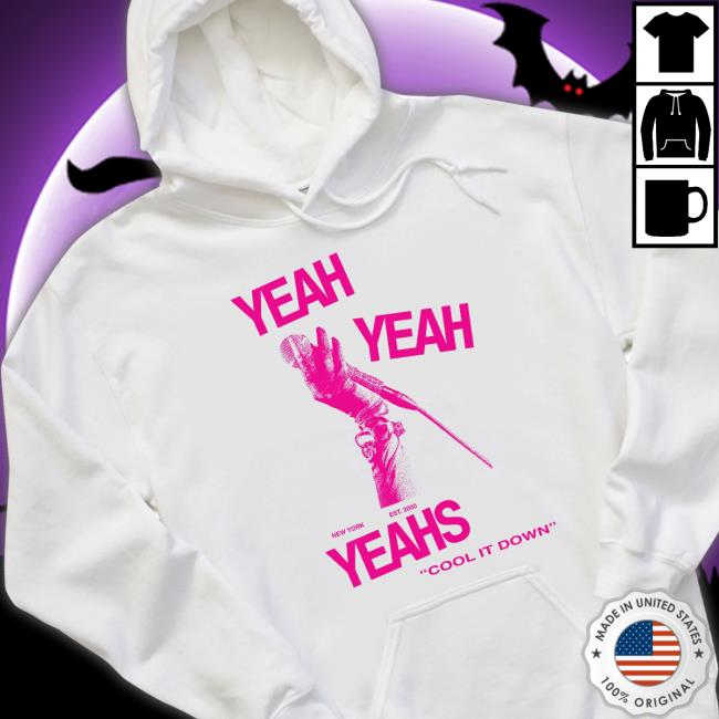 Yeah Yeah Yeahs Pink Glove T Shirt Official Yeah Yeah Yeahs Merch Pink Glove Shirts