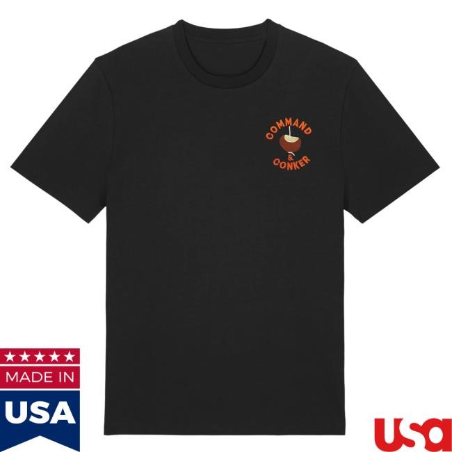 Command & Conker - Embroidered Shirt Jim'll Paint It Command & Conker - Embroidered New Tee Jim'll Paint It