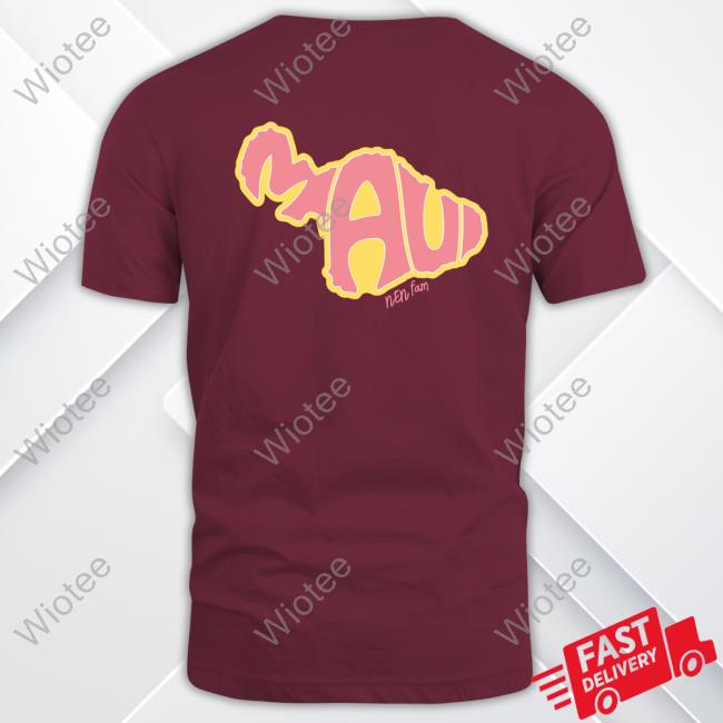 Not Enough Nelsons Maui Island T Shirt Not Enough Nelsons Maui Island Tee