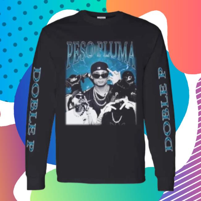 Official Peso Pluma Merch Collage Long Sleeve