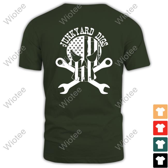 Junkyard Digs Shop I Love Drum Brakes New T-Shirt Junkyard Digs Shop I Love Drum Brakes Shirt