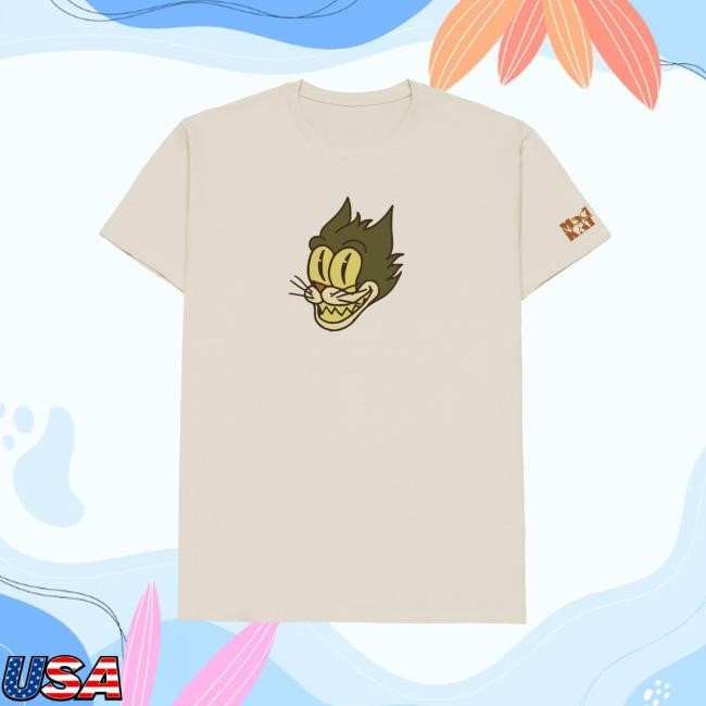 Spring Makes Me Go Mad Mr. Kat Short Sleeve Tee Madkat Store Merch Spring Makes Me Go Mad Mr. Kat Short Sleeve Tee Madkat Store Merch