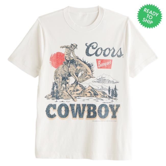 Official Abercrombie And Fitch Coors Banquet Graphic Tee