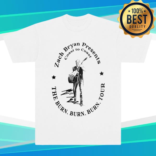 Coast to Coast Vintage Shirt Zach Bryan Official Shop Merch