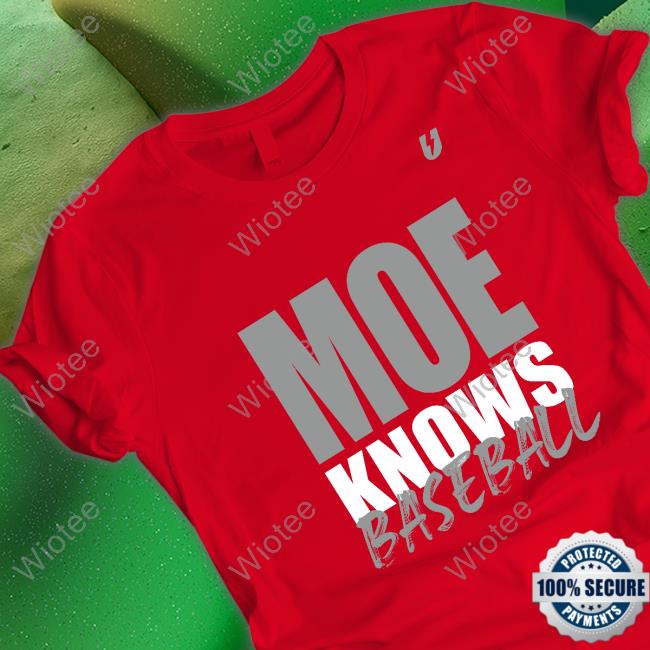 Hustle Gear Merch Moe Knows Baseball Crewneck Sweatshirt Jmoe220 Moe Knows Baseball Tee Shirt