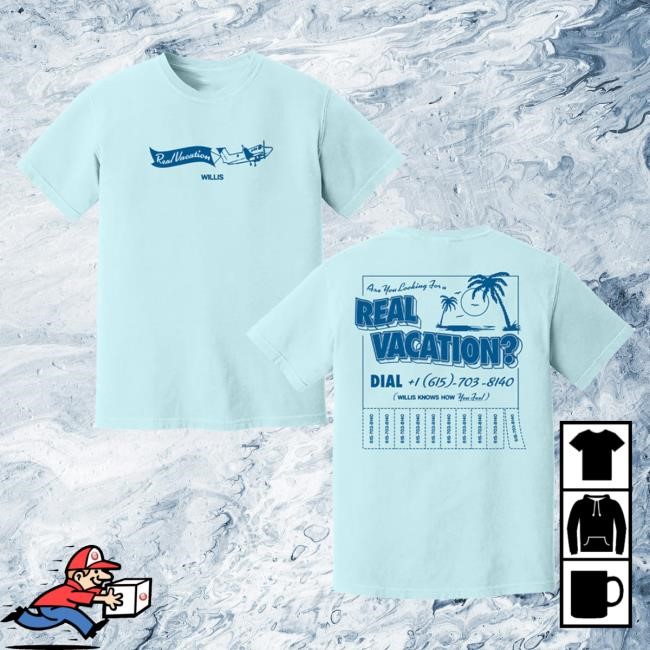 Official Hello Merch Madi Willis Band Real Vacation Hot Shirt HelloMerch