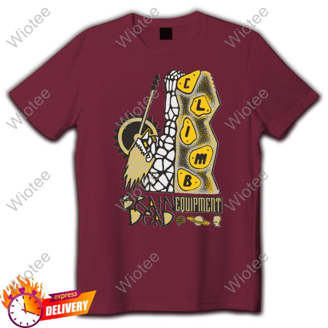 Brain Dead Biomechanic Bouldering Tee Shirt