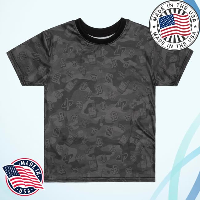 Official Dude Perfect Merch Store Dp Camo All Over Print New Shirt Black Aop DudePerfect Apparel Clothing Shop