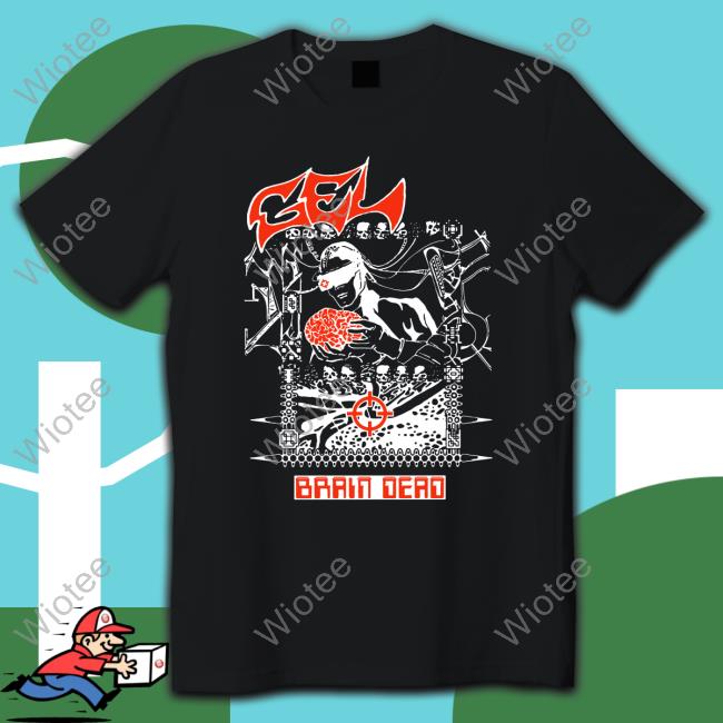 We Are Brain Dead Gel Sound & Fury Tee Shirt