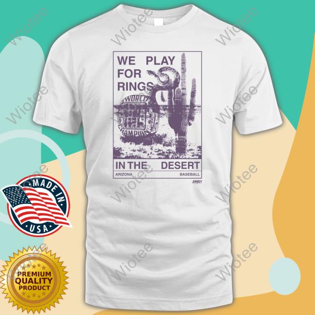 Jomboy Media Merch We Playing For Rings In The Desert Tee Official Jomboy Media We Playing For Rings In The Desert Crewneck Sweatshirt