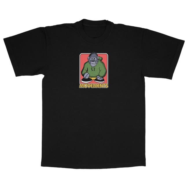 Premium Gorilla T Shirt Movements Merch