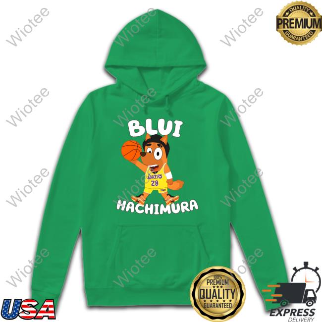 Official Blui Hachimura Shirt Official Follow Through Blui Hachimura Shirts