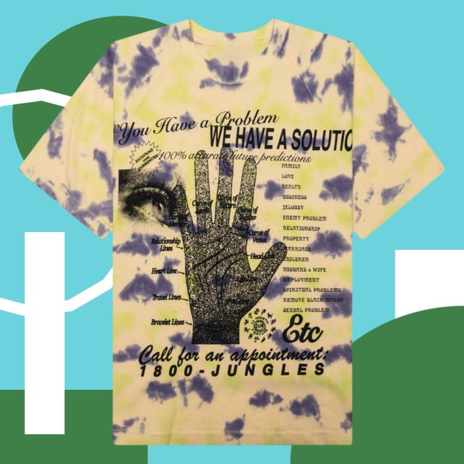 Official Feature Merch Store Shop Jungles Solutions T-Shirts - Tie Dye Feature Apparel Clothing
