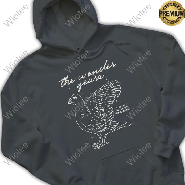 The Wonder Years Merch Is This What It Feels Like With My Wings Clipped Long Sleeve Tee The Wonder Years Merch Is This What It Feels Like With My Wings Clipped Long Sleeve Tee