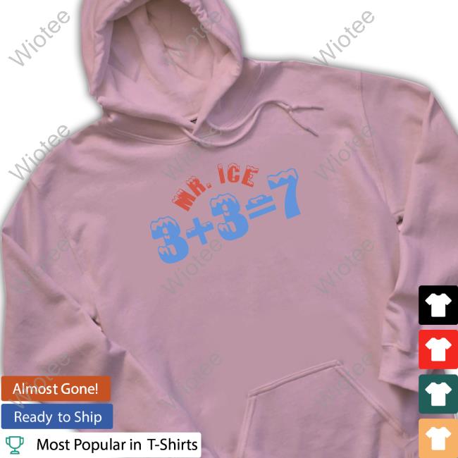 Barstool Sports Mr Ice 3+3=7 T Shirt Elio Imbornone Elio Imbornone Mr Ice 3+3=7 Tee