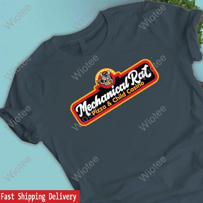 Mechanical Rat Pizza & Child Casino Shirt