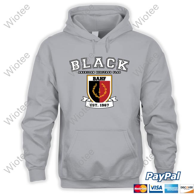 Blackletics Varsity Black American Heritage Flag Tee Shirt Blackletics Varsity Black American Heritage Flag Sweatshirt