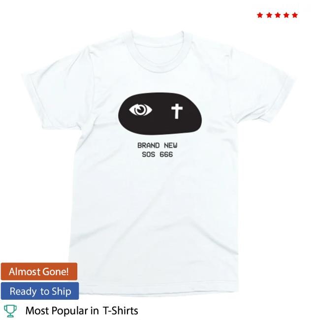 Brand New Band Cross Eye T Shirt Brand New Merch