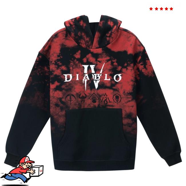 Official Blizzard Merch Store Diablo IV Tree of Whispers Popover Sweatshirt