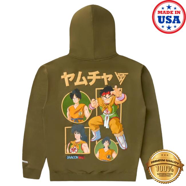 Official Hypland Clothing Merch Store Hypland Db Yamcha Evolution Crew neck (Olive)