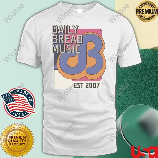 Official Daily Bread Music Merch Retro Icon SS Tee