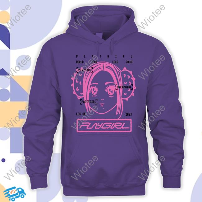 Playgirl Merch World Tour Lolo Zouaï 2023 Shirt
