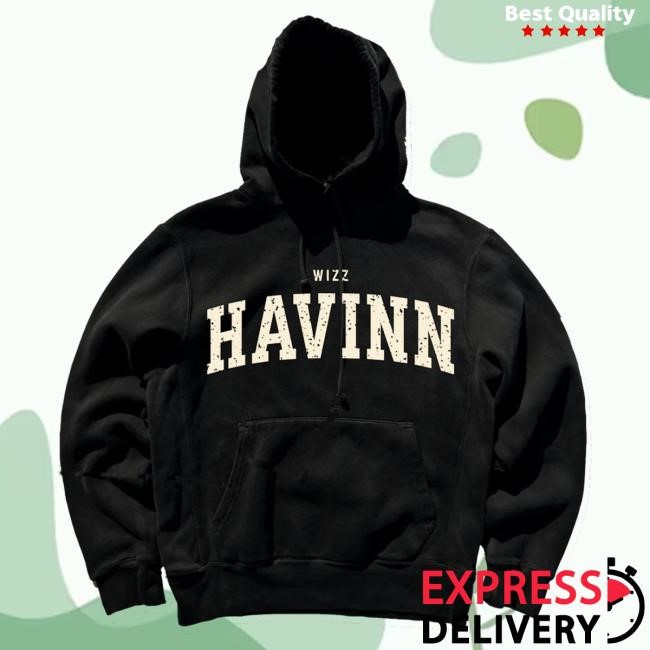 Official Wizz Havinn Wizz Havinn Sweatshirt - Black WizzHavinn