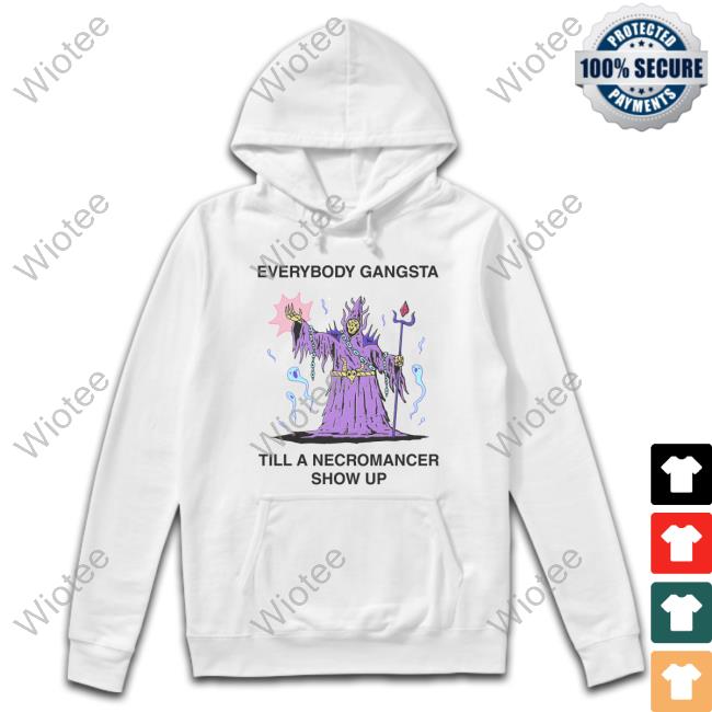 Official Wizard Of Barge Everybody Gangsta Till A Necromancer Show Up Tee