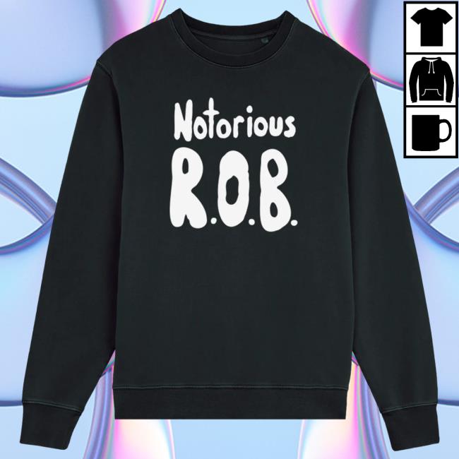Notorious R.O.B. Crewneck Black