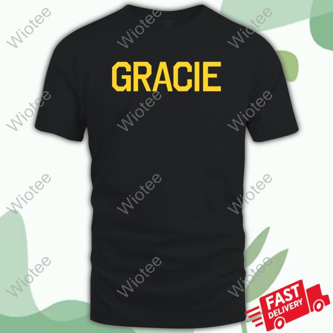 Official Gracie Abrams Merch Gracie Black Varsity Crewneck Sweatshirt